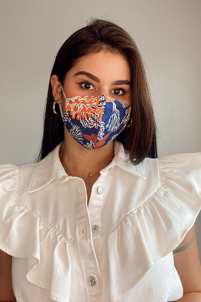 Face Mask Coral
